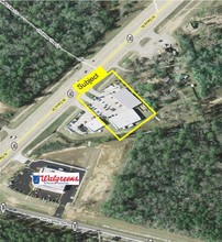 4900 W Davis St, Conroe, TX - aerial  map view