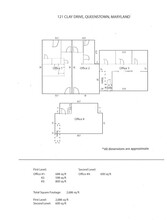 121 Clay Dr, Queenstown, MD for sale Floor Plan- Image 1 of 1