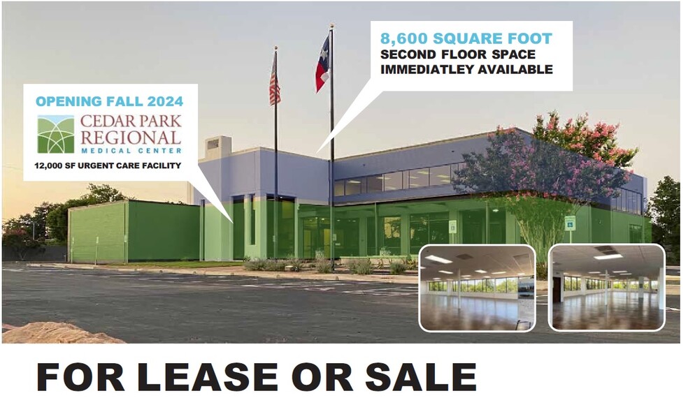 600 N Bell Blvd, Cedar Park, TX for lease - Building Photo - Image 1 of 10