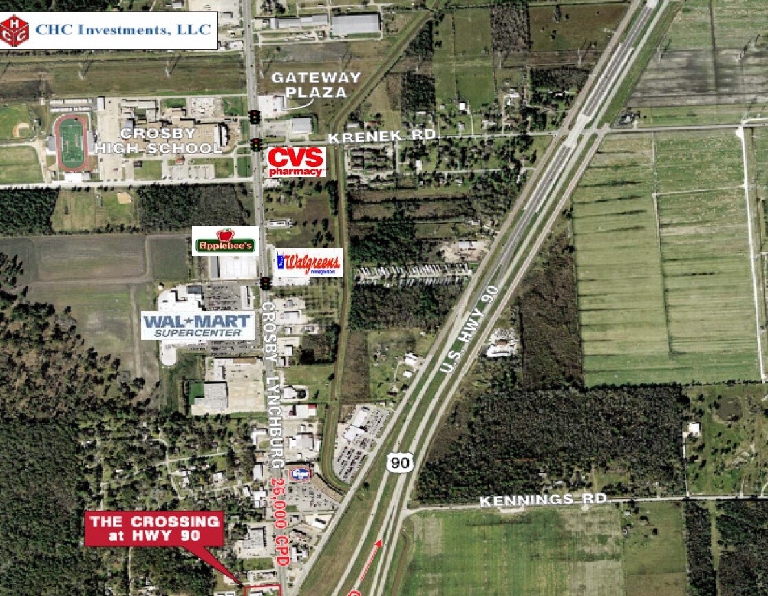 2123 Us-90 E, Crosby, TX for sale Aerial- Image 1 of 1