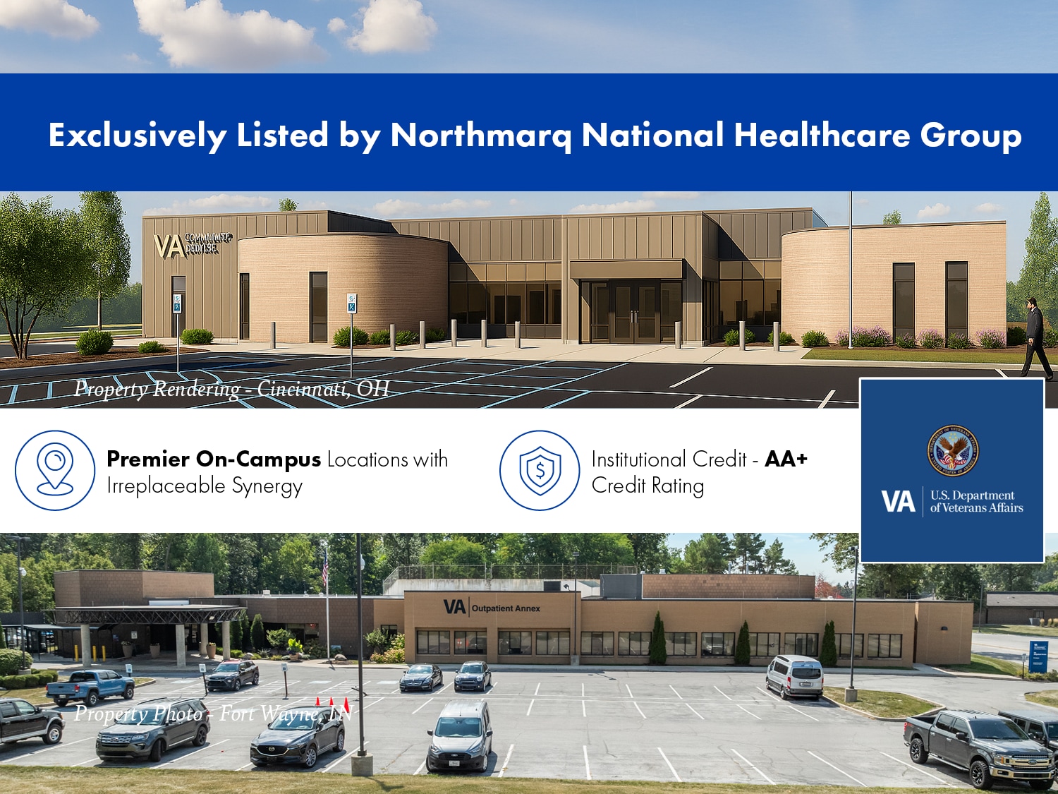 U.S. Department of Veterans Affairs portfolio of 2 properties for sale on LoopNet.com Building Photo- Image 1 of 4