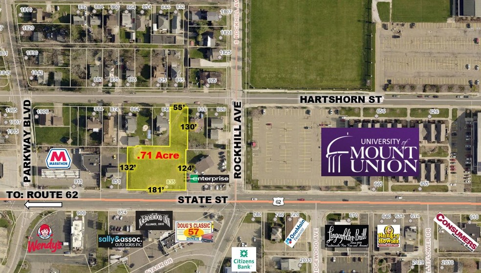 835 W State St, Alliance, OH for sale - Site Plan - Image 1 of 1