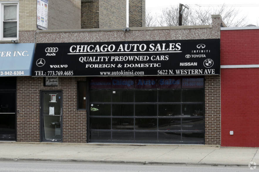 5622 N Western Ave, Chicago, IL for sale - Primary Photo - Image 1 of 1