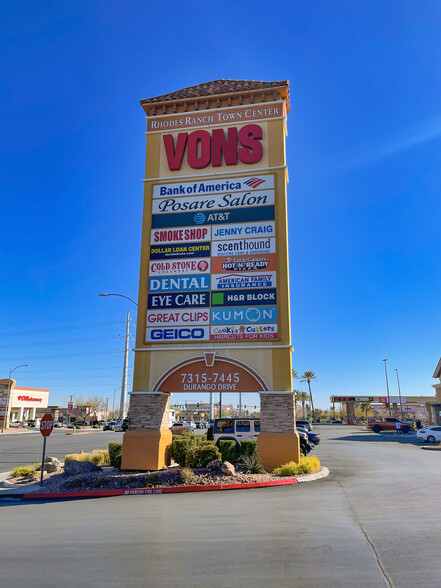 7415-7445 S Durango Dr, Las Vegas, NV for lease - Building Photo - Image 3 of 13