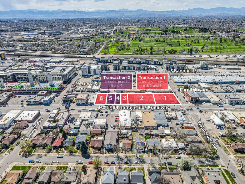 South Broadway Assemblage portfolio of 4 properties for sale on LoopNet.com - Aerial - Image 1 of 8