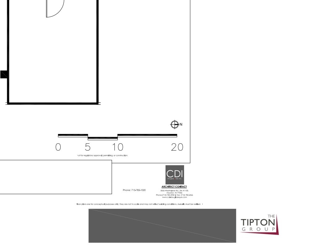 2500 Tanglewilde St, Houston, TX for lease Floor Plan- Image 1 of 1