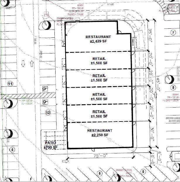 121st St & Elm, Jenks, OK for lease Floor Plan- Image 1 of 1