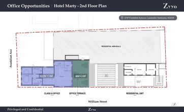 1737 Frankfort Ave, Louisville, KY for lease Site Plan- Image 1 of 5