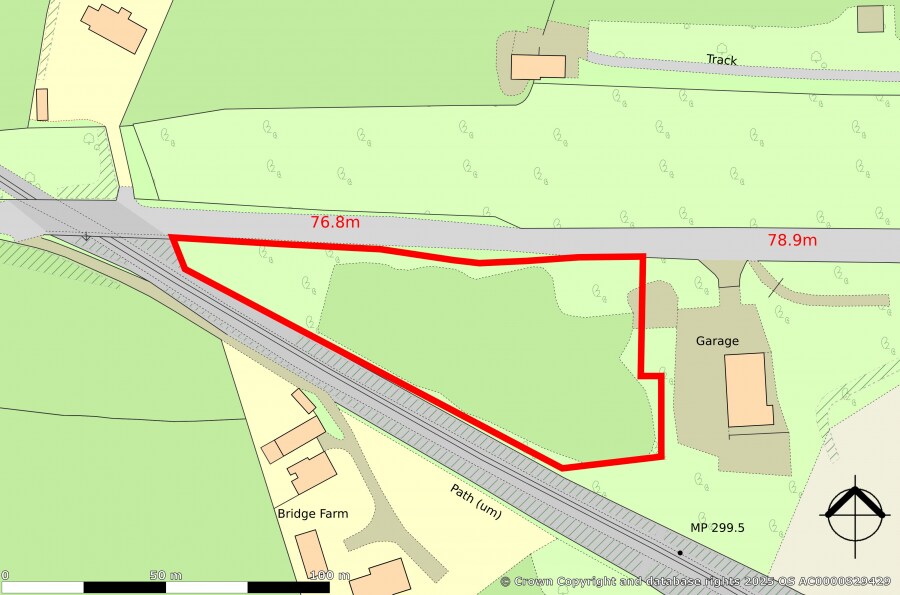The Old Trihorn, Newquay for sale Site Plan- Image 1 of 2