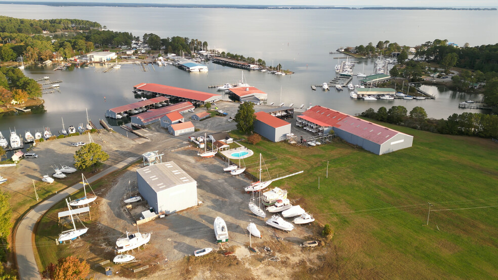 18691 General Puller Hwy, Deltaville, VA for sale - Aerial - Image 3 of 4