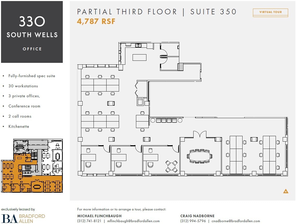330 S Wells St, Chicago, IL for lease Floor Plan- Image 1 of 9