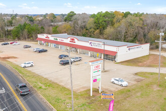 1101 Stone St, Kilgore, TX - aerial  map view