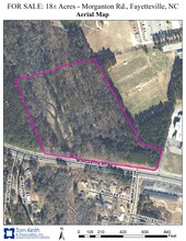 Morganton Rd, Fayetteville, NC - aerial  map view