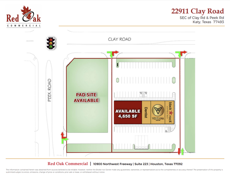 22911 Clay rd, Katy, TX for lease - Site Plan - Image 3 of 3