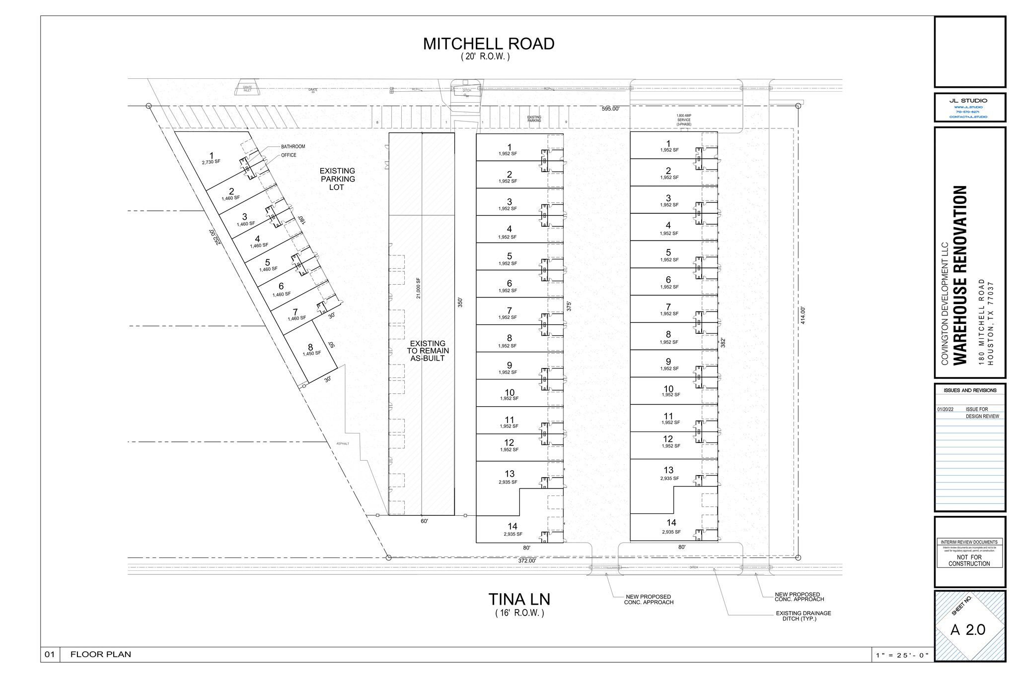 130 Mitchell Rd, Houston, TX for lease Site Plan- Image 1 of 1