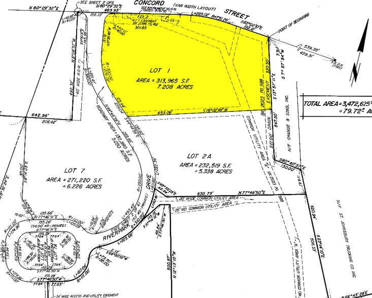 100 Riverpark Dr, North Reading, MA for lease - Plat Map - Image 2 of 4