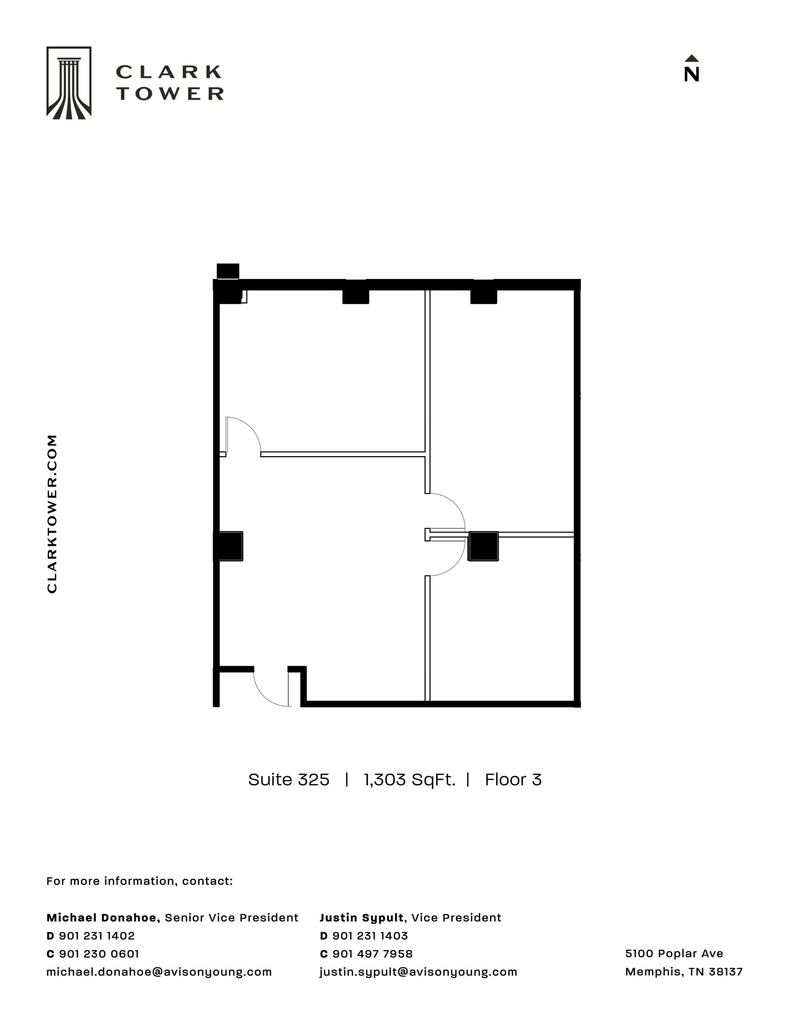 5100 Poplar Ave, Memphis, TN for lease Site Plan- Image 1 of 1