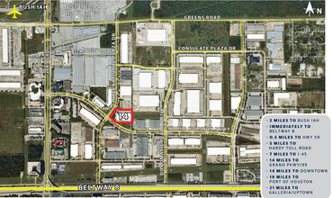 Beltway 8 @ JFK Blvd, Houston, TX for lease Aerial- Image 2 of 5