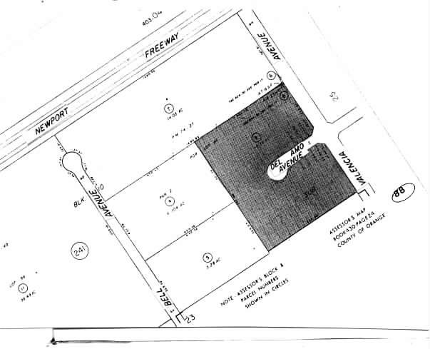 1200 Valencia Ave, Tustin, CA for sale - Plat Map - Image 1 of 1