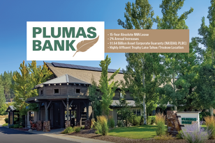 Plumas Bank | Truckee (Lake Tahoe), CA - NNN Property