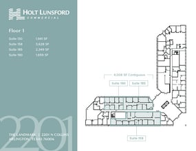 2201 N Collins St, Arlington, TX for lease Floor Plan- Image 1 of 1
