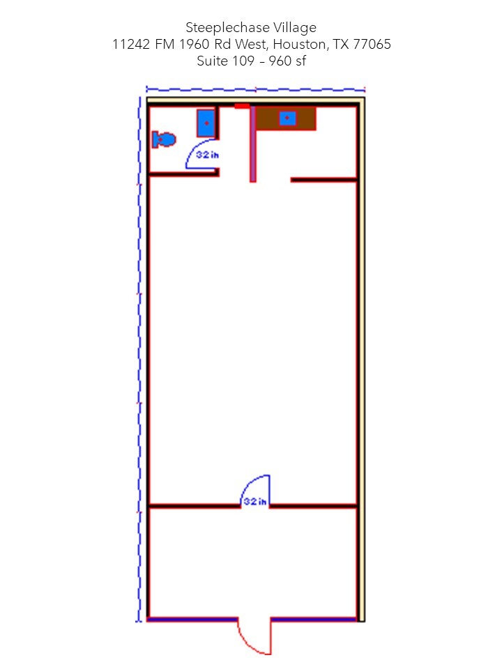 11240-11242 W FM-1960 Rd, Houston, TX for lease Floor Plan- Image 1 of 1