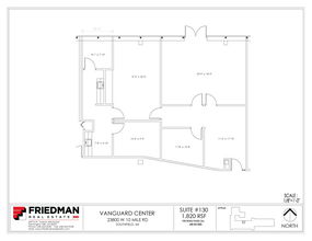 23800 W 10 Mile Rd, Southfield, MI for lease Floor Plan- Image 1 of 2