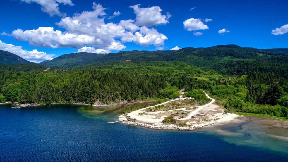 6583 Sechelt Inlet Rd, Sechelt, BC for sale - Aerial - Image 1 of 1