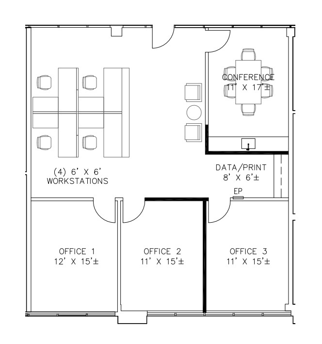 171 Saxony Rd, Encinitas, CA for lease Floor Plan- Image 1 of 1