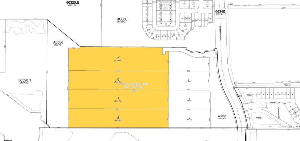 6455 S Falkenburg Rd, Riverview, FL for lease - Plat Map - Image 2 of 10