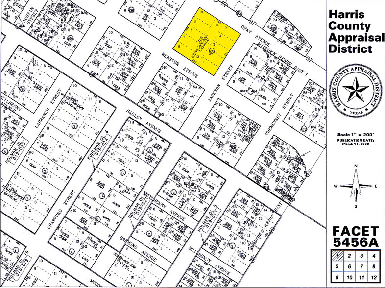 2101 Crawford St, Houston, TX for lease - Plat Map - Image 3 of 24