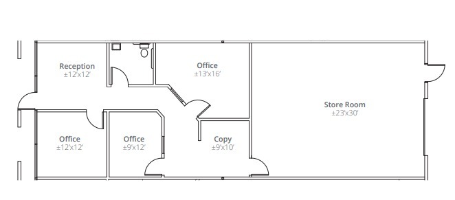 5673 W Las Positas Blvd, Pleasanton, CA for lease Floor Plan- Image 1 of 1