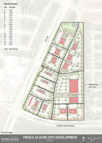 Fm 423, Frisco, TX for sale - Site Plan - Image 1 of 1