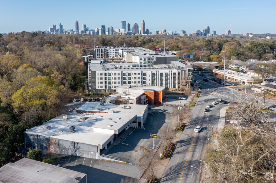 1747 Cheshire Bridge Rd NE, Atlanta, GA for sale - Aerial - Image 3 of 6