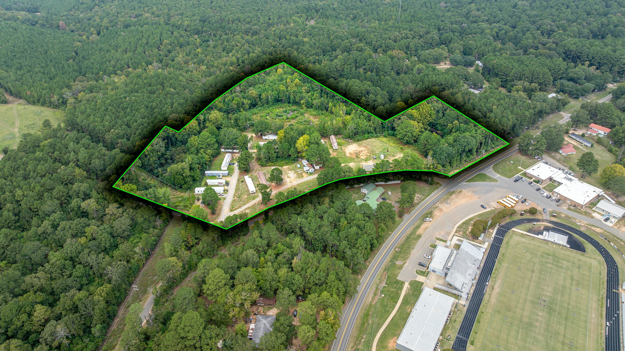 101 Williams Rd, Farmerville, LA for sale Aerial- Image 1 of 13