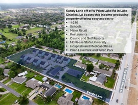 25 Units near Prien Lake Park in Lake Charles - Triplex Property