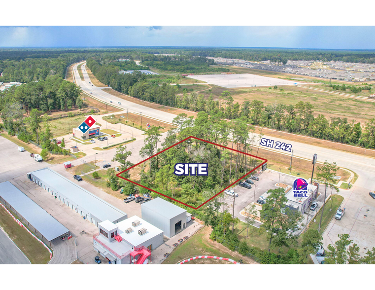 SWQ TX-242 & Speed St, New Caney, TX for lease - Building Photo - Image 1 of 5