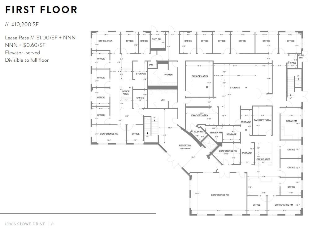 13985 Stowe Dr, Poway, CA for lease Floor Plan- Image 1 of 1