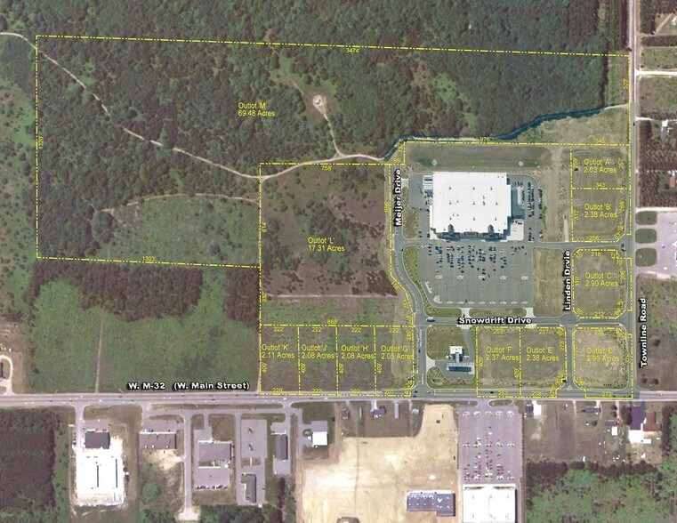 250 Meijer Dr, Gaylord, MI, 49735 Commercial Land For Sale