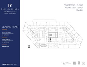 3232 McKinney Ave, Dallas, TX for lease Floor Plan- Image 1 of 17