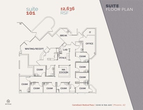 5040 N 15th Ave, Phoenix, AZ for lease Floor Plan- Image 1 of 1