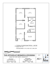 3121 Bailey Dr, Fort Worth, TX for lease Typical Floor Plan- Image 1 of 1