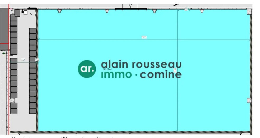 Retail in Carquefou for lease - Floor Plan - Image 3 of 3