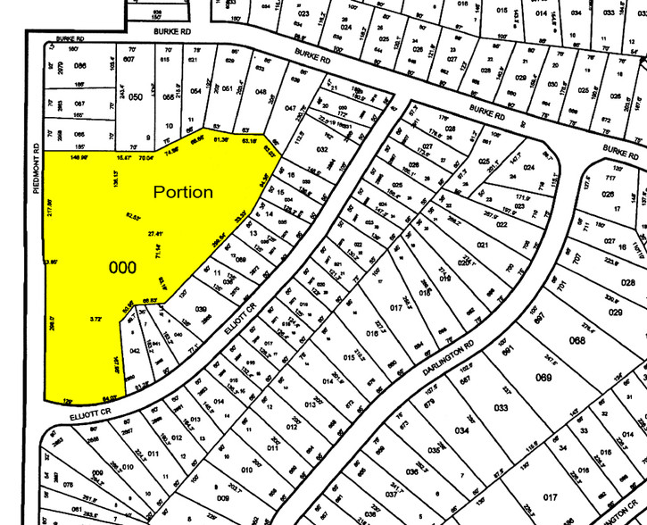 2941 Piedmont Rd NE, Atlanta, GA for lease - Plat Map - Image 3 of 3