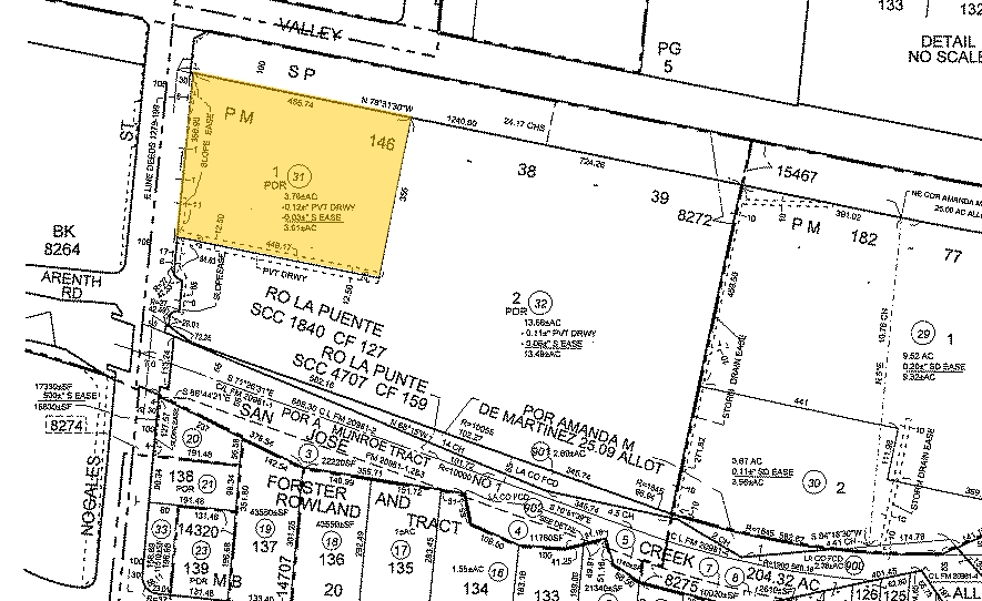 712 Nogales St, City Of Industry, CA for lease - Plat Map - Image 2 of 6