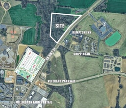 8839 US Highway 51 N, Millington, TN - AERIAL map view