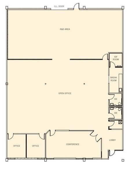2650-2656 E Bayshore Rd, Palo Alto, CA for lease - Floor Plan - Image 2 of 2