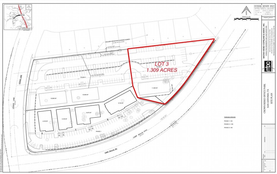 Camp Bullis Rd, San Antonio, TX for sale - Plat Map - Image 2 of 2