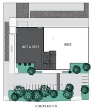8829-8835 Complex Dr, San Diego, CA for lease Site Plan- Image 2 of 2
