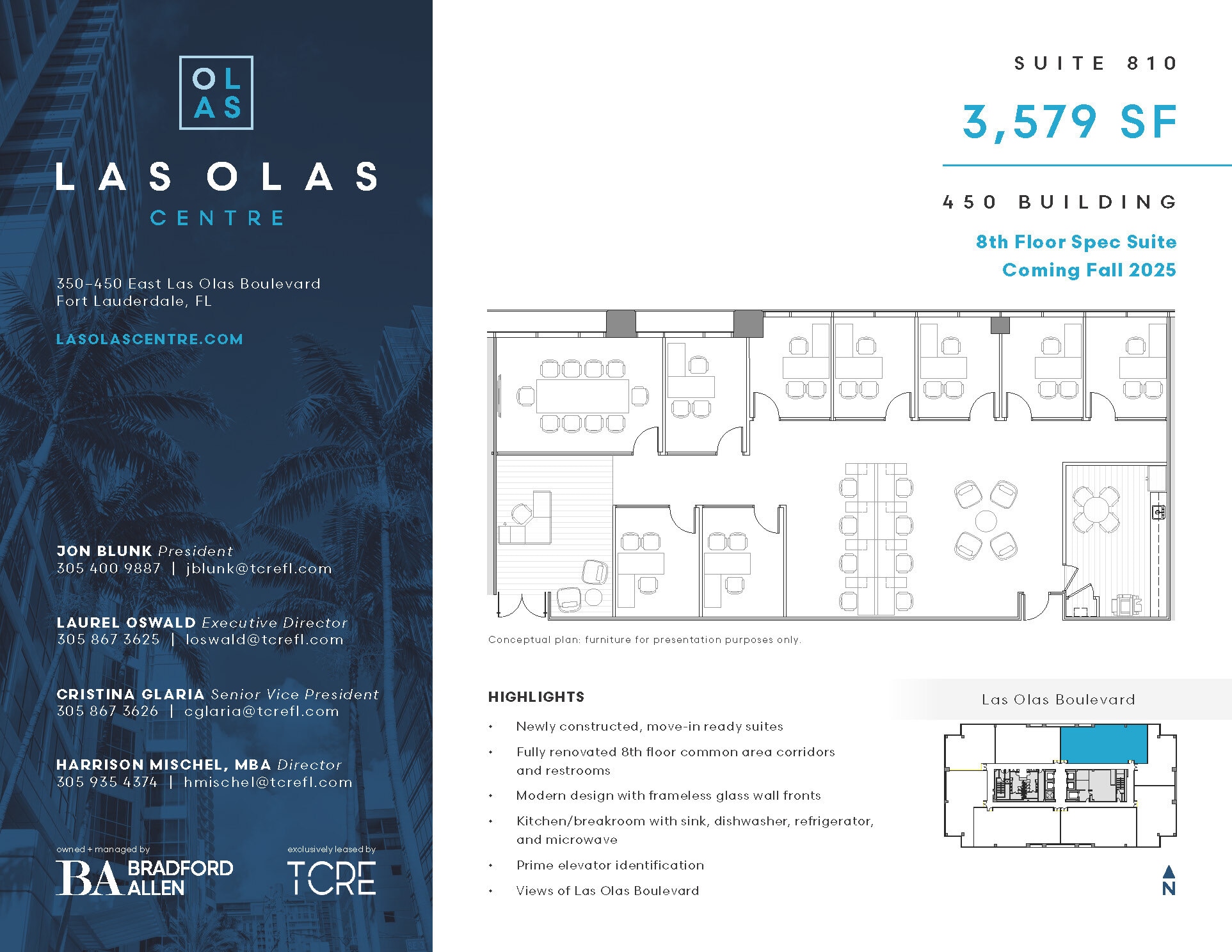 450 E Las Olas Blvd, Fort Lauderdale, FL for lease Floor Plan- Image 1 of 1